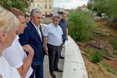 На каком этапе работы по Елизаветинскому спуску?